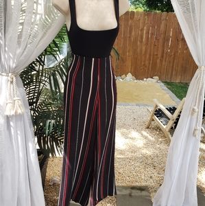 Striped highwaisted pants